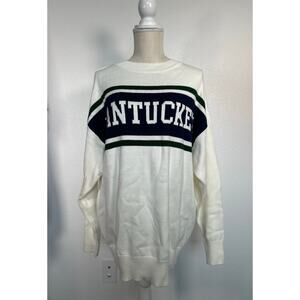 Moonrise Vintage Style Nantucket Oversized Preppy Sweater - S